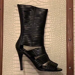 Black Sexy Gladiator Sandals Heels